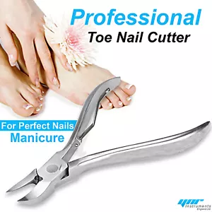Toe Nail Clippers Cutters Nipper Chiropody Podiatry Heavy Duty Thick Fungus Nail - Picture 1 of 3
