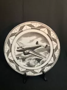 222 Fifth Slice Of Life Amelia's Plane 10.5" Plate Art By Antar Dayal PTS 1935 - Picture 1 of 4