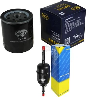 SCT-FILTER Set Olio Filtro Carburante Per Ford Fiesta V JH_ JD_ ST150 - Immagine 1 di 4