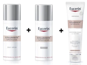 Eucerin Ultrawhite Spotless Anti Pigment Day Night Cream Cleanser & Fast Ship - Picture 1 of 4