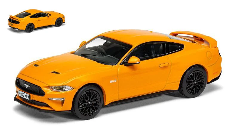 Vanguards FORD MUSTANG MK6 FASTBACK 5.0 V8 GT ORANGE FURY 1:43 - Immagine 1 di 1