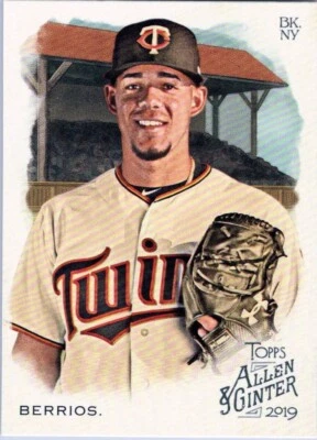 2019 Topps Allen and Ginter #114 Jose Berrios Minnesota Twins - Image 1 of 2