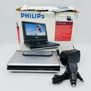 Philips • Mp3 CD Playback Portable DVD Player With Remote • PET706 • Boxed - Picture 1 of 14