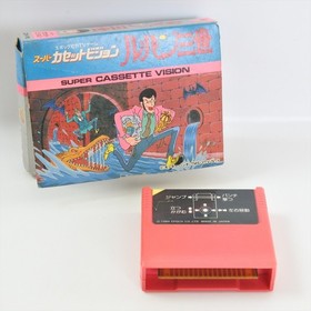 LUPIN THE 3rd No Instruction Cassette Vision 2529 Japan Game cv
