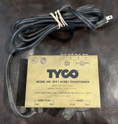 Tyco - Model #899T - Hobby Transformer - Tested - Image 1 of 4