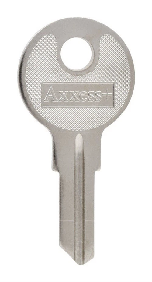 Hillman 88064 Brass Nickel #80 Universal Single Sided Blank Key (Pack of 10) - Image 1 of 1