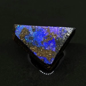 Gorgeous Australian Queensland Lapis Boulder Opal Stone - Picture 1 of 6