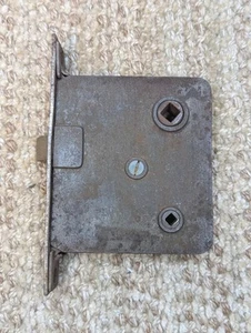 Antique Interior Passage Mortise Lock Door Hardware - Picture 1 of 8