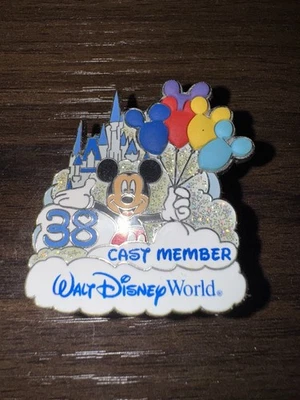 Walt Disney World  2009 Cast Member Exclusive 38th Anniversary Pin LE 1000 - Image 1 of 2