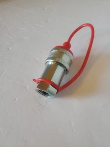 1/2″ Ag Hydraulic Quick Connect Female Coupler, Poppet Valve, 1/2″ NPT - Picture 1 of 3