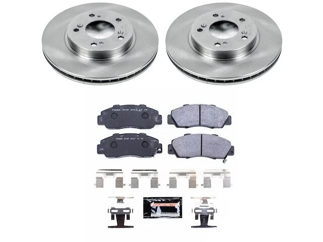 Front Brake Pad and Rotor Kit For 1997-2001 Acura Integra 1998 1999 2000 WN921SQ - Image 1 of 1