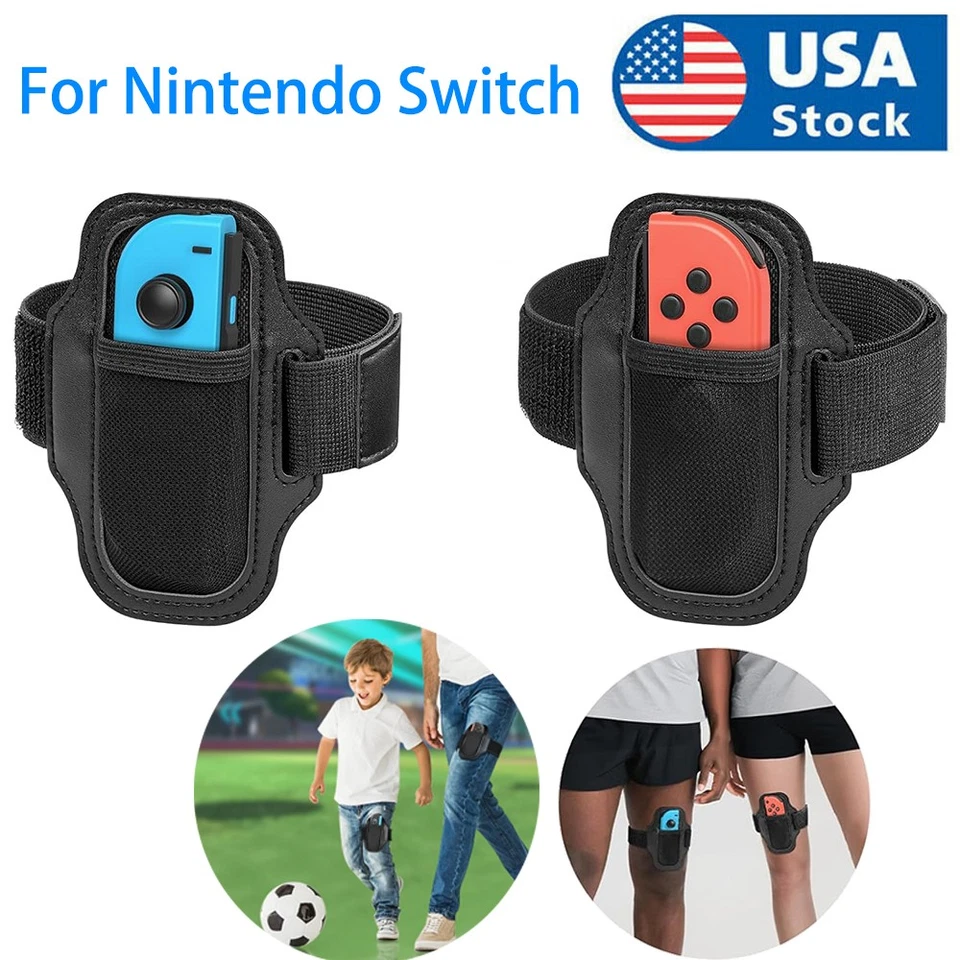 For Nintendo Switch/OLED Joy-Con Leg Straps Controller Ring Fit Adventure - Image 1 of 4