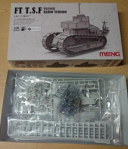 French FT T.S.F Radio Version (incl. resin parts) in 1/35 von Meng - Picture 1 of 3