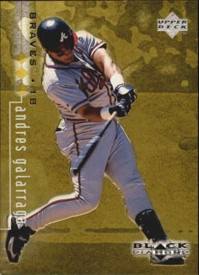 1999 Black Diamond Triple #7 Andres Galarraga /1500 - NM-MT - Image 1 of 2
