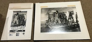 Jermaine Jackson "Dynamite" ZAP Original Poster Handbill Concept Art & Photo - Picture 1 of 5