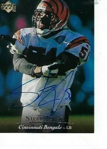 STEVE TOVAR FIRMADO 1995 CUBIERTA SUPERIOR #274 - CINCINNATI BENGALS - Imagen 1 de 1