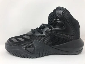 Adidas Crazy Team Kids Shoe Black BY3081 Size 11.5 K US M - Picture 1 of 8