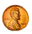 1968-D 1C RD Lincoln Cent Red Gem BU 