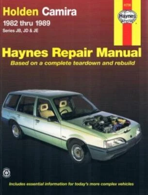 Manual Holden Camira 1982-1989 Haynes Workshop Service & Repair JB JD JE - Imagen 1 de 4