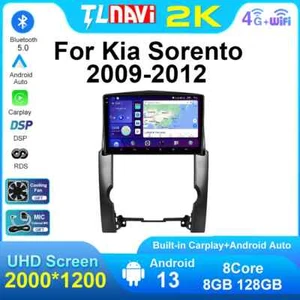 Carplay Android 13 Car Stereo Radio GPS For KIA Sorento 2 XM Sedan DVD 2009-2012 - Picture 1 of 32