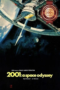 2001: A SPACE ODYSSEY 1968 ORIGINAL STANLEY KUBRICK MOVIE PRINT PREMIUM POSTER - Imagen 1 de 6