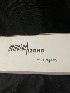 DiscGear Selector 120HD Black Faux Leather Storage Holder Case CD DVD. NEW - Picture 1 of 1