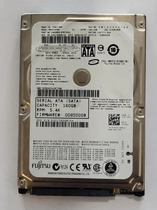 MHY2160BH, PN: CA06889-B38700DL, 2008-03-07, Fujitsu 160Gb 2.5" HDD - Imagen 1 de 2
