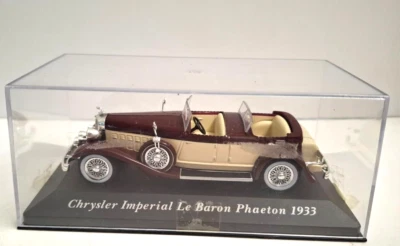 IXO  1:43 AUTO DIE CAST CHRYSLER IMPERIAL LE BARON PHAETON  1933   EDI VARIE  16 - Immagine 1 di 4