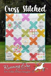 Cross Stitched Quilt Pattern - A Fat Quarter Quilt - Picture 1 of 2