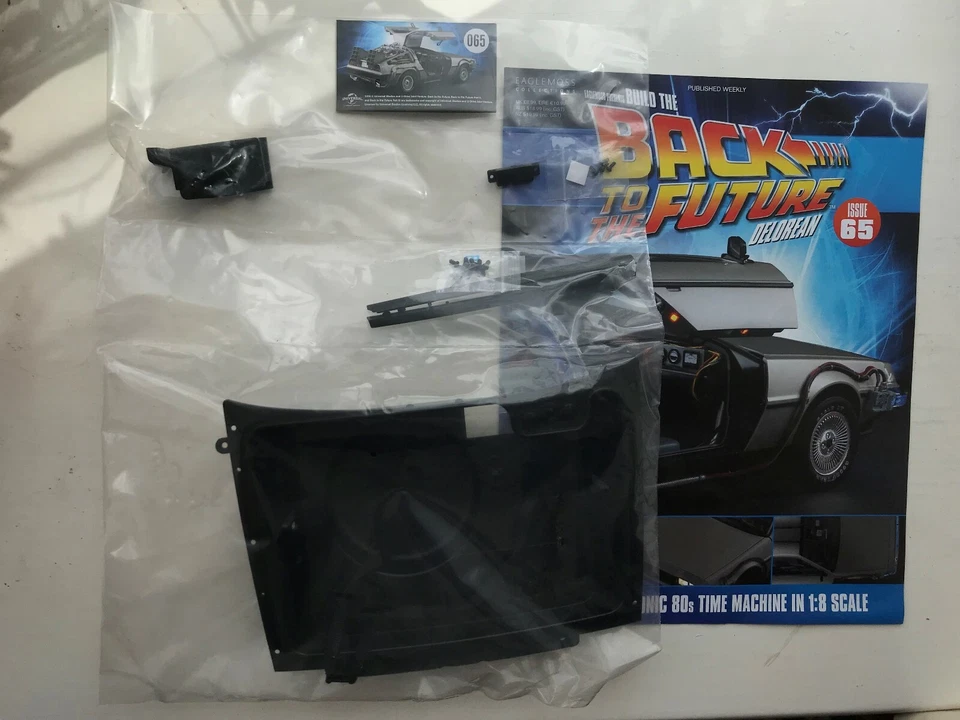1:8 Scala Eaglemoss Ritorno Al Futuro Costruire il Proprio Delorean Problema 65 - Immagine 1 di 1