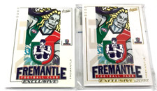 2002 SELECT AFL EXCLUSIVE +AFL SPX CARD BASE CARD TEAM SET x 2-FREMANTLE(13+13)