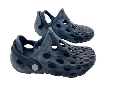 Merrell Kids 11 黑色 Hydro Moc 舒适防水远足鞋户外鞋 — 第 1/4 张图片