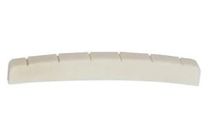 Bone Nut Shaped and slotted for Fender curved bottom(7.25" radius fingerboard) - Picture 1 of 3