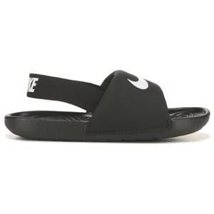 NIKE KAWA SLIDE TODDLER BLACK / WHITE BV1094 001 - Picture 1 of 8
