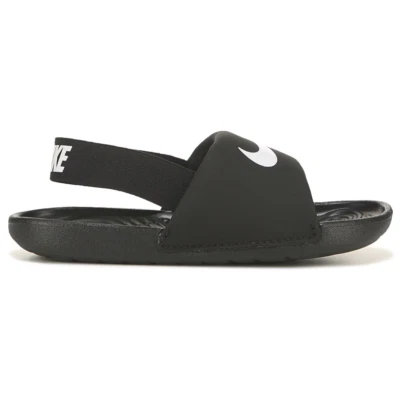 NIKE KAWA SLIDE TODDLER BLACK / WHITE BV1094 001 - Image 1 of 4