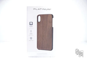 Platinum™ - Natural / Real Wood Case for iPhone XS MAX - Walnut Wood - Picture 1 of 6