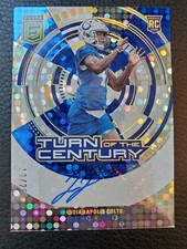 Jaylon Jones Turn Of The Century Auto /25 - 2023 Donruss Elite RC Rookie Colts