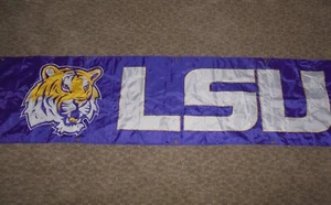 LSU TIGERS Banner  -  2' x 8' w/metal grommets - Picture 1 of 1