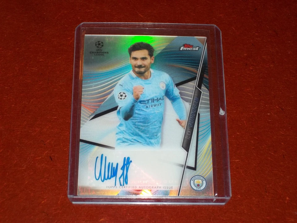 2020-21 Finest UEFA Champions League Auto Ilkay Gundogan - Image 1 of 1