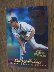 1997 Flair Showcase Row 1 Greg Maddux Atlanta Braves #44 BASEBALL CARD - Bild 1 von 9