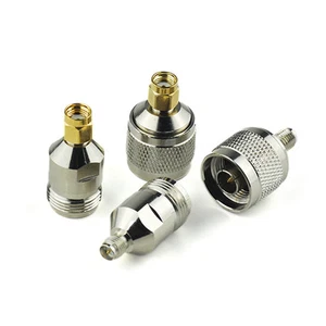 1x RP-SMA Male/Female To N Male / Female Jack Plug COAX RF Connector Adapter - Picture 1 of 20