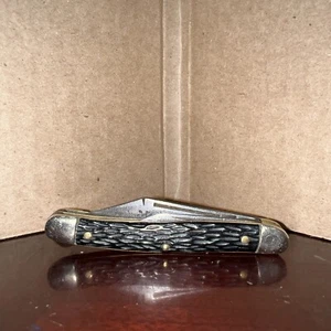 Vintage Kingston USA 2 Blade Folding Pocket Knife - Picture 1 of 4