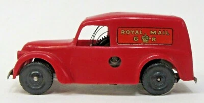 windup Triang Minic ROYAL MAIL VAN red plastic WORKING - Image 1 of 4