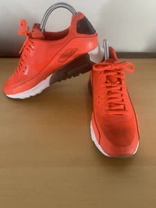 Nike Air Max 90 Ultra Essential  Infrared/Black-White Womens 7.5 724981-600 Shoe - Picture 1 of 10