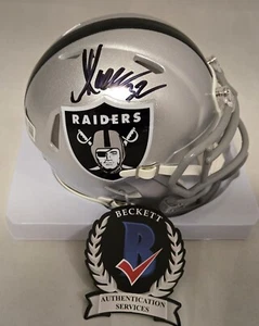 Marcus Allen Signed Raiders Speed Mini Helmet Beckett USC Oakland LA Vegas - Picture 1 of 4