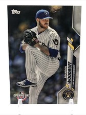 2020 Topps Opening Day Brandon Woodruff Milwaukee Brewers #4