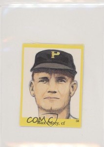 1989 The Official Hall of Fame Fun & Fact Sticker Book Stickers Max Carey HOF