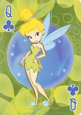 Disney Tinker Bell Single Swap Playing Card - Queen of Clubs