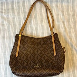 Liz Claiborne Brown Shoulder Bag with Elegant Design - Picture 1 of 15