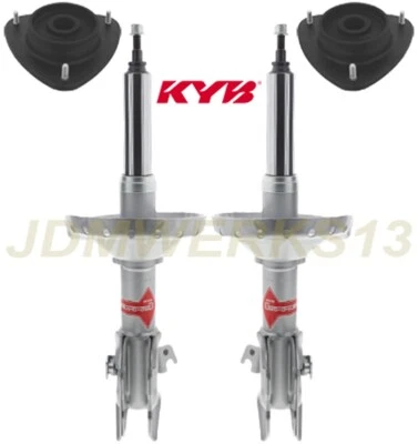 KYB FRONT INVERSE MONOTUBE STRUTS Strut Mounts for SUBARU IMPREZA WRX STI 15 -17 - Image 1 of 4